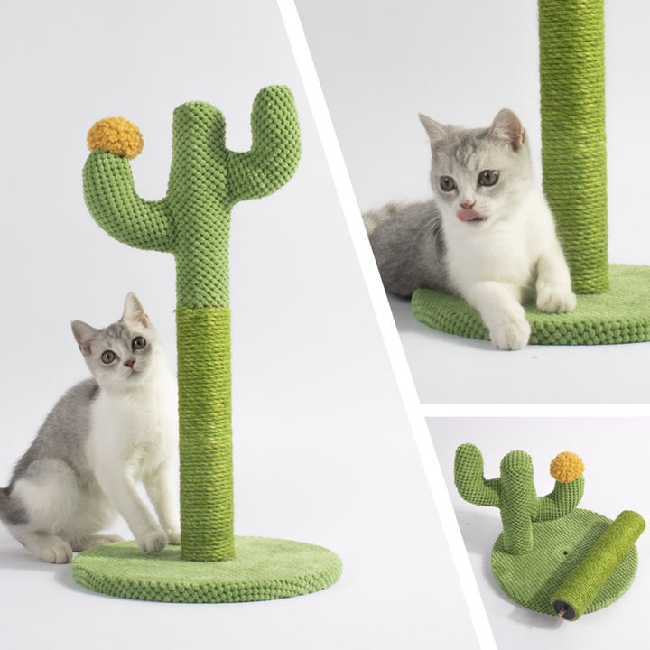 Cute Cactus Cat Scratching Post